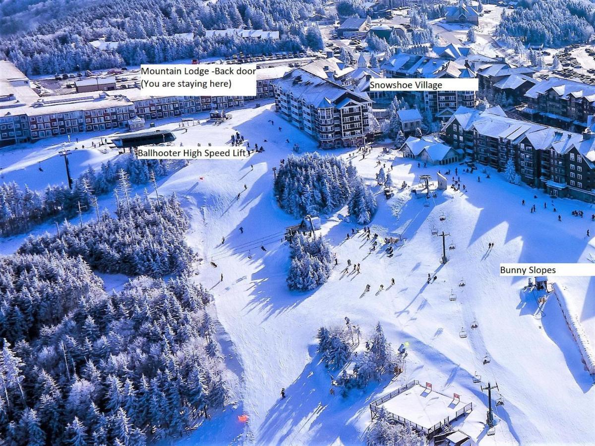 Stroll To Slopes, Village Area, Ski In-Out Mtlodge 304 Snowshoe Esterno foto