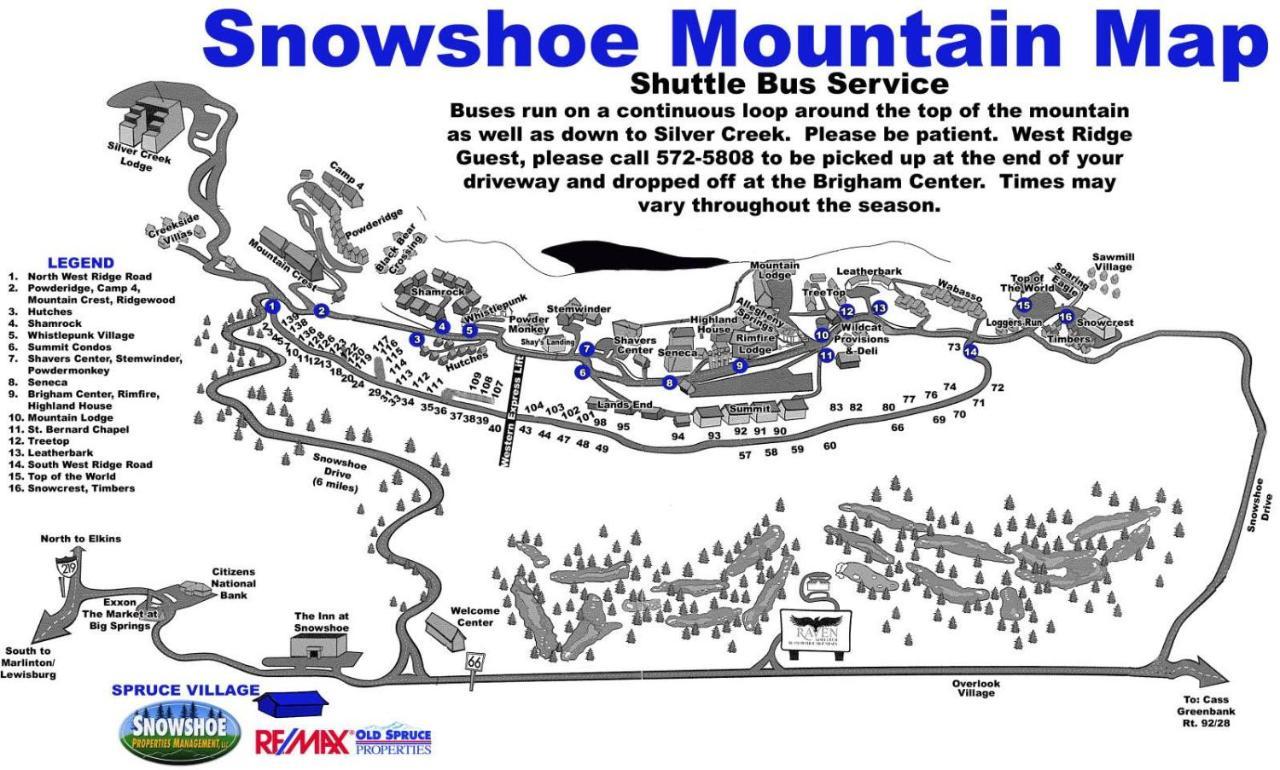 Stroll To Slopes, Village Area, Ski In-Out Mtlodge 304 Snowshoe Esterno foto