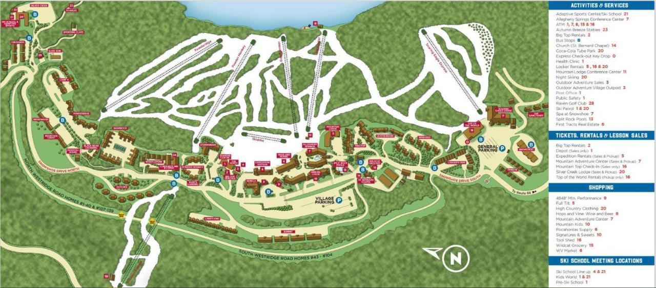 Stroll To Slopes, Village Area, Ski In-Out Mtlodge 304 Snowshoe Esterno foto